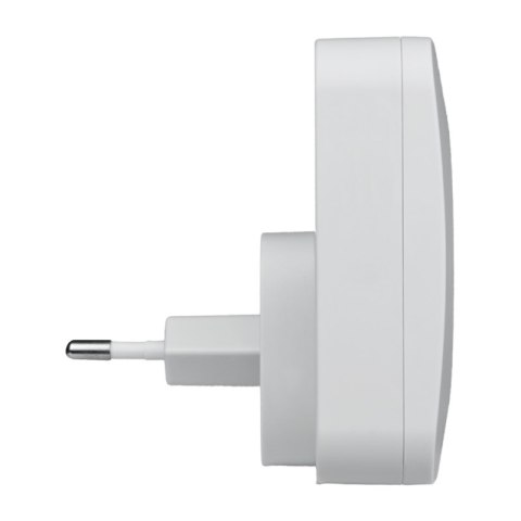 Dzwonek bezprzewodowy kinetyczny, odbiornik AC 230 V, biały, LUMIO