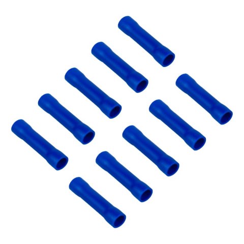Konektor izolowany cylindryczny, 2,5 mm2, niebieski, 10 szt.