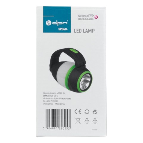Lampa LED z powerbankiem, 3 w 1, ładowalna, 180 lm DPM