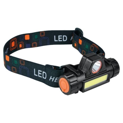 Lampa czołowa COB/XPE, ładowalna, 100 lm DPM