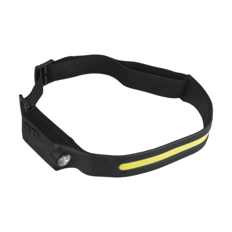 Lampa czołowa COB/XPE, ładowalna, 400 lm, 1200 mAh
