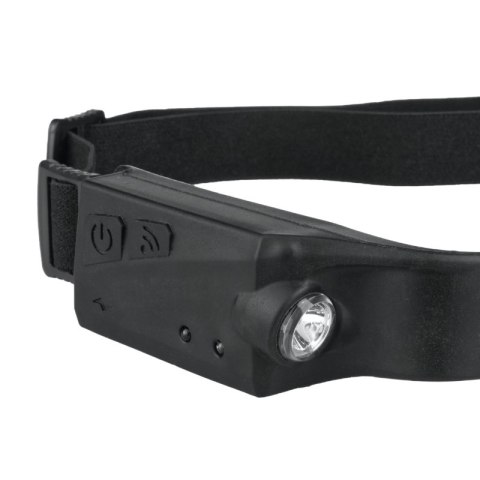 Lampa czołowa COB/XPE, ładowalna, 400 lm, 1200 mAh