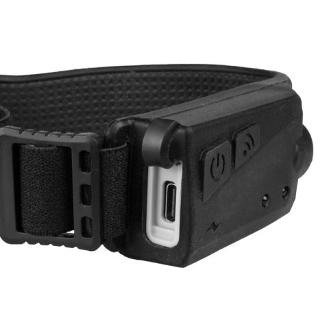 Lampa czołowa COB/XPE, ładowalna, 400 lm, 1200 mAh