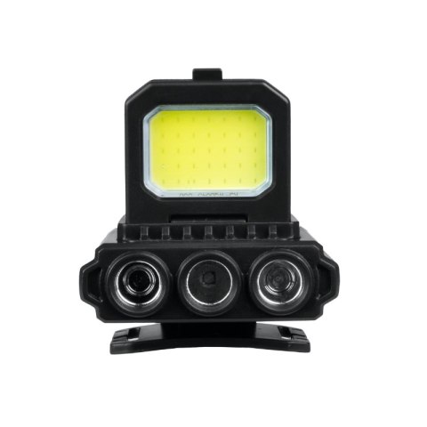 Lampa czołowa LED/COB, ładowalna, 130 lm DPM