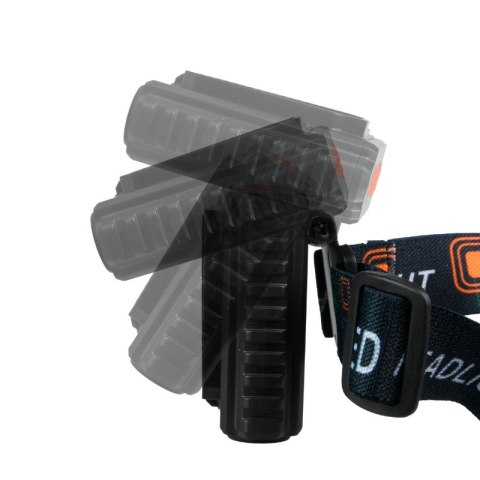 Lampa czołowa LED/COB, ładowalna, 130 lm DPM