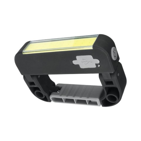 Lampa robocza COB z powerbankiem, ładowalna, 200 lm, 1200 mAh