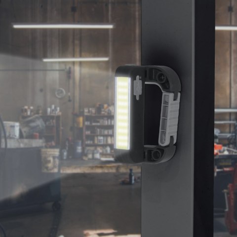 Lampa robocza COB z powerbankiem, ładowalna, 200 lm, 1200 mAh