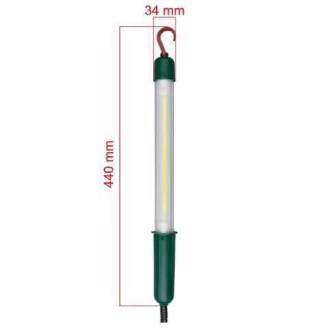 Lampa robocza LED, 300 lm, 6500 K, AC 230 V~