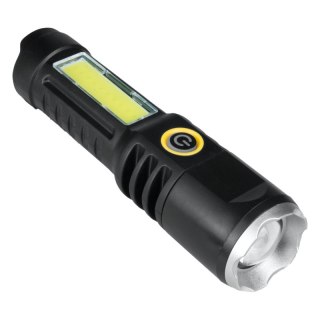 Latarka aluminiowa COB/XPE, ładowalna, 150 lm, 500 mAh DPM