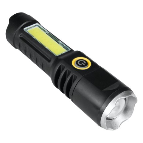 Latarka aluminiowa COB/XPE, ładowalna, 150 lm, 500 mAh DPM