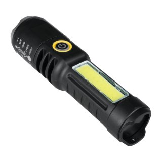 Latarka aluminiowa COB/XPE, ładowalna, 150 lm, 500 mAh DPM