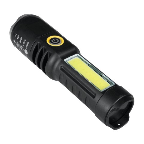 Latarka aluminiowa COB/XPE, ładowalna, 150 lm, 500 mAh DPM