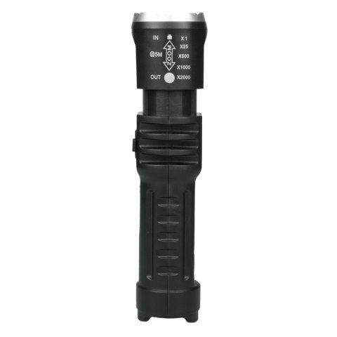 Latarka aluminiowa COB/XPE, ładowalna, 150 lm, 500 mAh DPM