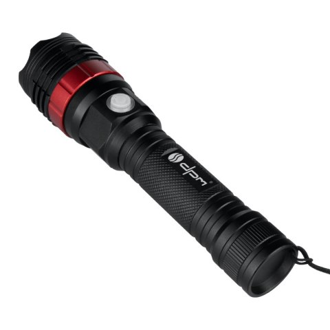 Latarka aluminiowa LED, ładowalna, 250 lm DPM