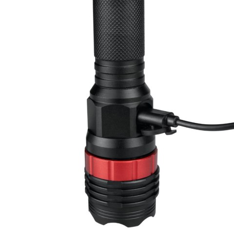 Latarka aluminiowa LED, ładowalna, 250 lm DPM