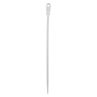 Opaski zaciskowe z otworem na śrubę 3,6 x 145 mm, 25 szt., białe