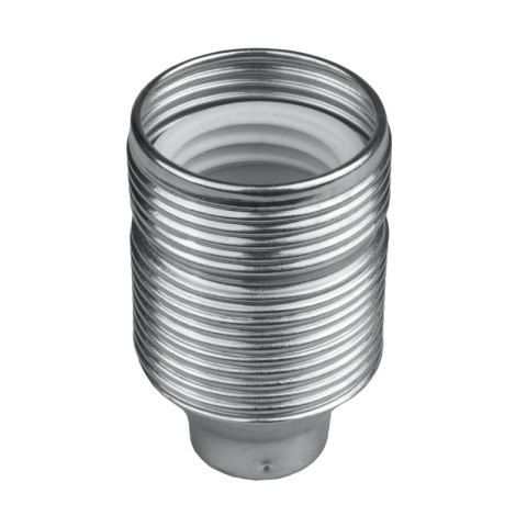 Oprawka E27 z gwintem, metalowa