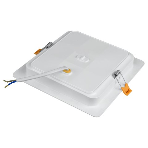 Plafon LED 2 w 1, 18 W, 1900 lm, 3000K-4000K-6000K, IP54, kwadratowy, biały DPM