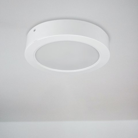 Plafon LED 2 w 1, 18 W, 1900 lm, 3000K-4000K-6000K, IP54, okrągły, biały DPM