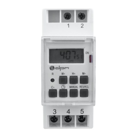 Programator czasowy cyfrowy na szynę DPM