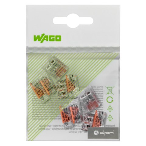 Szybkozłączka instalacyjna linka 2 x 4 mm2, 9+1 szt., WAGO
