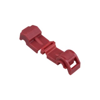 Szybkozłączki elektryczna, typ T, 0.5-1.5 mm2, czerwona, 5 szt.