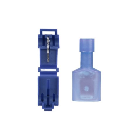Szybkozłączki elektryczna, typ T, 0.75-2.5 mm2, niebieska, 5 szt.