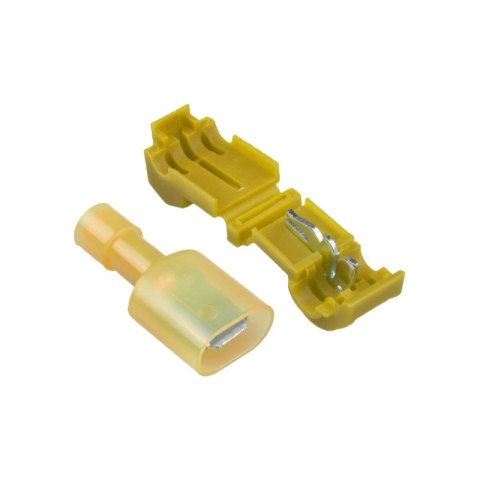 Szybkozłączki elektryczna, typ T, 4-6 mm2, żółta, 5 szt.