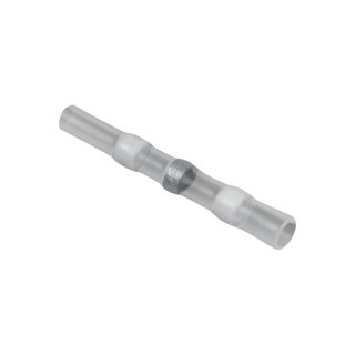 Szybkozłączki przelotowe z cyną, termokurczliwe, 0.25-0.35 mm2, białe, 10 szt.
