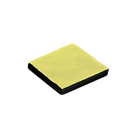 Uchwyt do opasek zaciskowych, samoprzylepny, 20 x 20 mm, czarny, 10 szt.