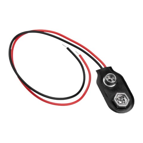 Zatrzask baterii 6F22, 9 V