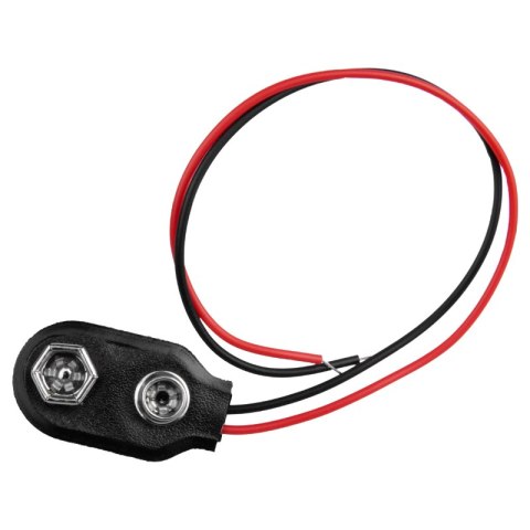 Zatrzask baterii 6F22, 9 V