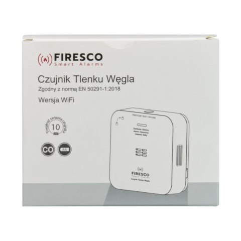 Czujnik czadu, bateryjny, gwarancja 2 lata, FCO-850 SA, Firesco