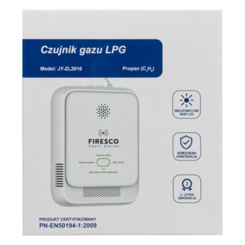 Czujnik gazu LPG JY-ZL2010, Firesco