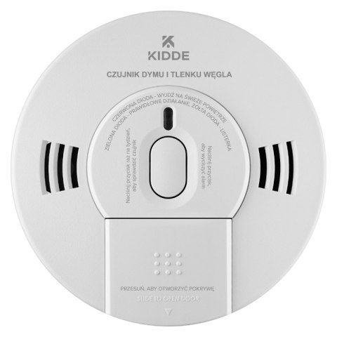 Dualny czujnik tlenku węgla i dymu, gwarancja 10 lat, K10SCO, Kidde