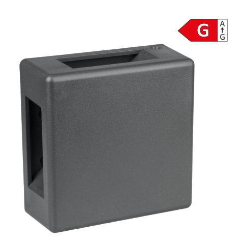 Kinkiet zewnętrzny, 6 W, 180 lm, 3000 K, IP54, szary