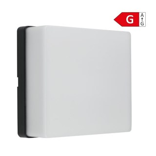 Kinkiet zewnętrzny, 8 W, 560 lm, 3000 K, IP65, czarny