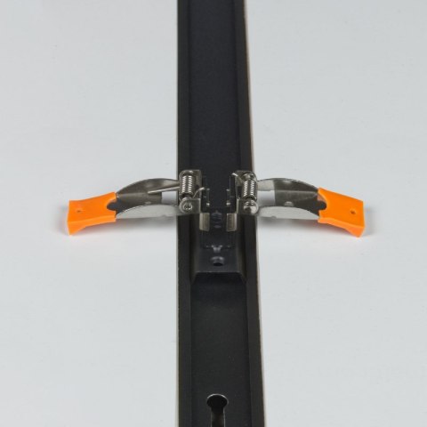 Klipsy montażowe do szyny podtynkowej, X-LINE