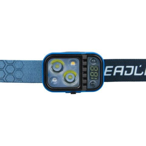 Lampa czołowa LED/XTE, ładowalna, 220 lm, 750 mAh