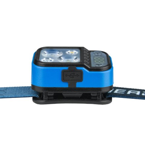 Lampa czołowa LED/XTE, ładowalna, 220 lm, 750 mAh
