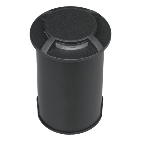 Lampa najazdowa, 1 W, 30 lm, 3000 K, IP66, czarna