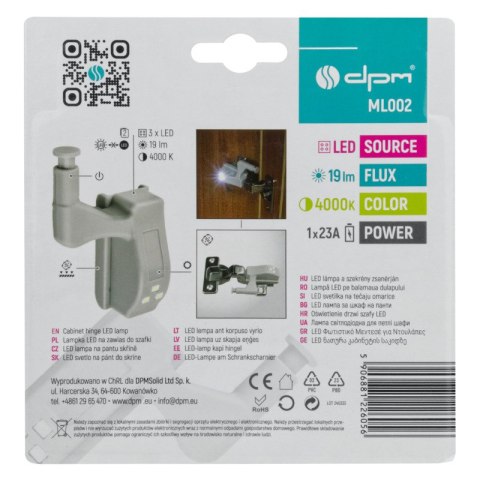 Lampka LED na zawias, 2 szt.