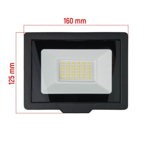 Naświetlacz LED na statywie, 2 x 50 W, 7000 lm, 4000 K, IP65, 140 cm