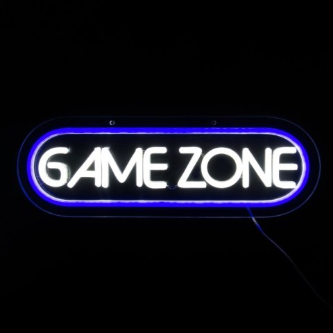 Neon LED "game zone", 42,5 x 13,7 cm