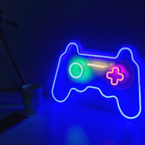 Neon "gamepad", 41 x 27,5 cm