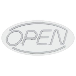 Neon "open", 45 x 22 cm