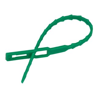 Opaski zaciskowe wieloktornego użytku, 8 x 170 mm, 50 szt., zielone