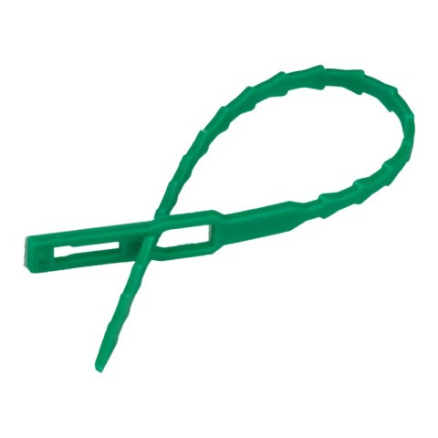 Opaski zaciskowe wieloktornego użytku, 8 x 170 mm, 50 szt., zielone