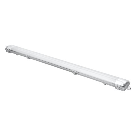 Oprawa hermetyczna do tub LED G13, 2 x T8, 2 x 18 W, 2 x 1800 lm, 4000 K, IP65, 120 cm, szara