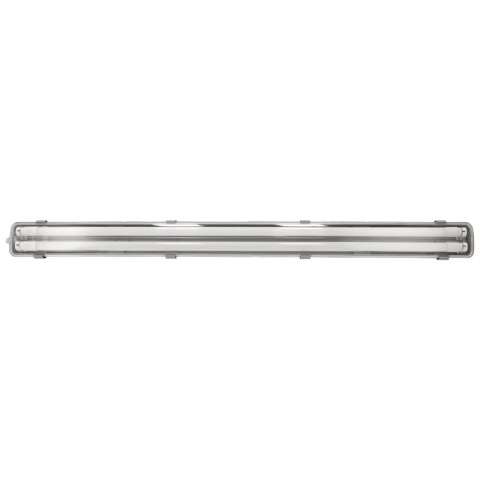 Oprawa hermetyczna do tub LED G13, 2 x T8, 2 x 18 W, 2 x 1800 lm, 4000 K, IP65, 120 cm, szara